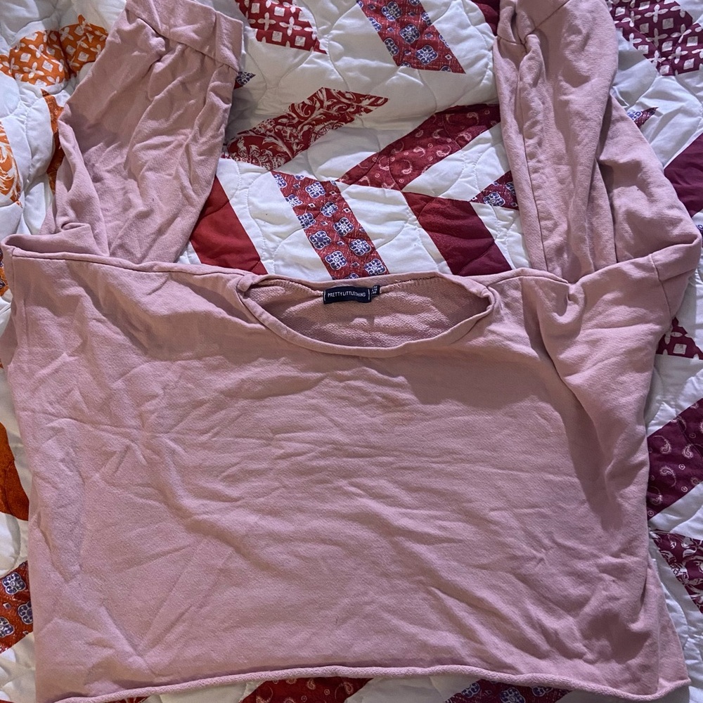 Long Sleeve Crop Top